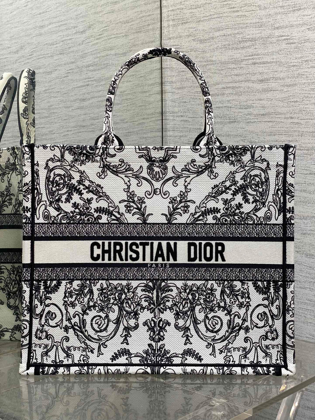 Шопер Dior з текстилю — фото 1