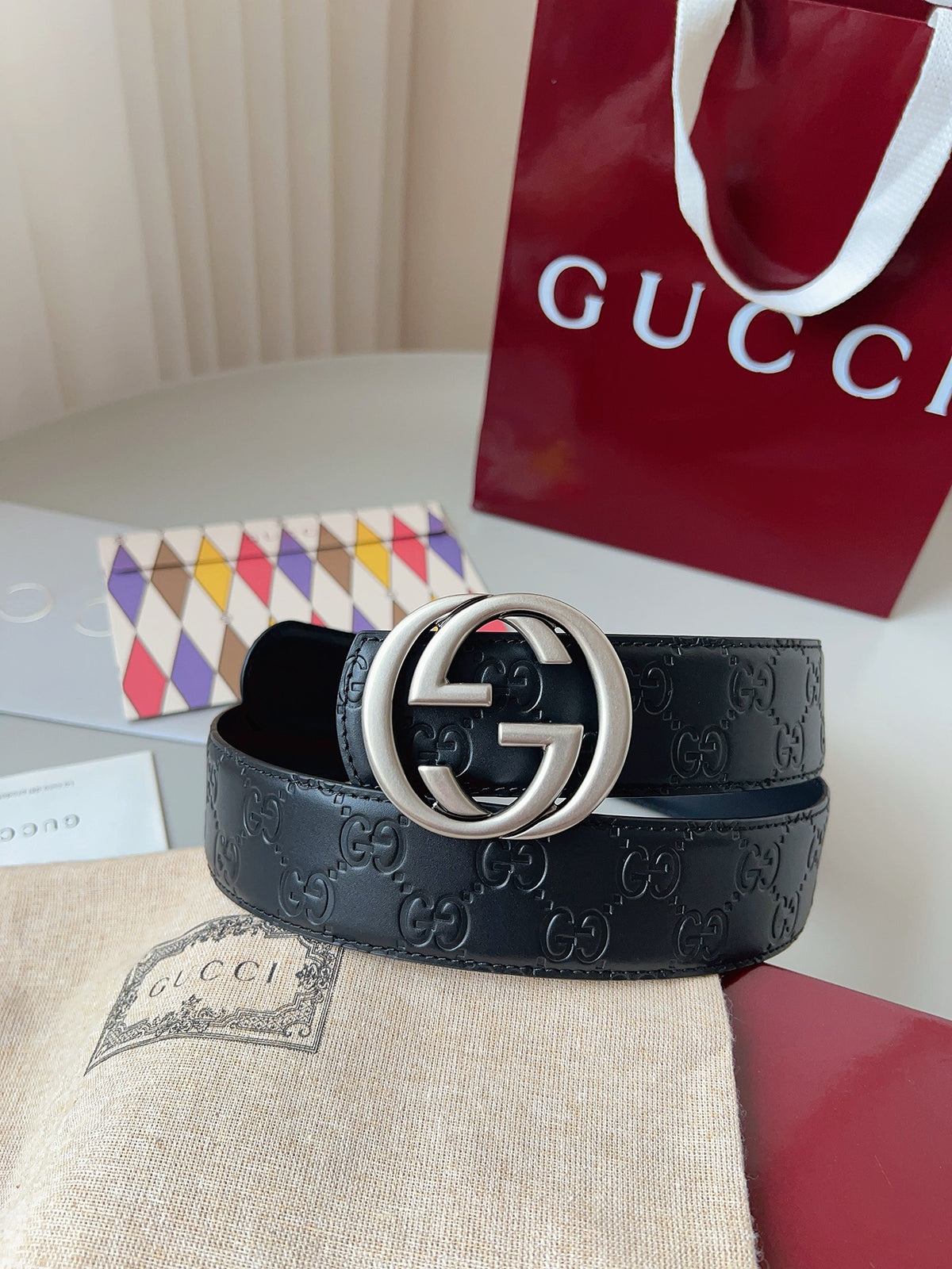 Ремінь Gucci з шкіри — фото 5