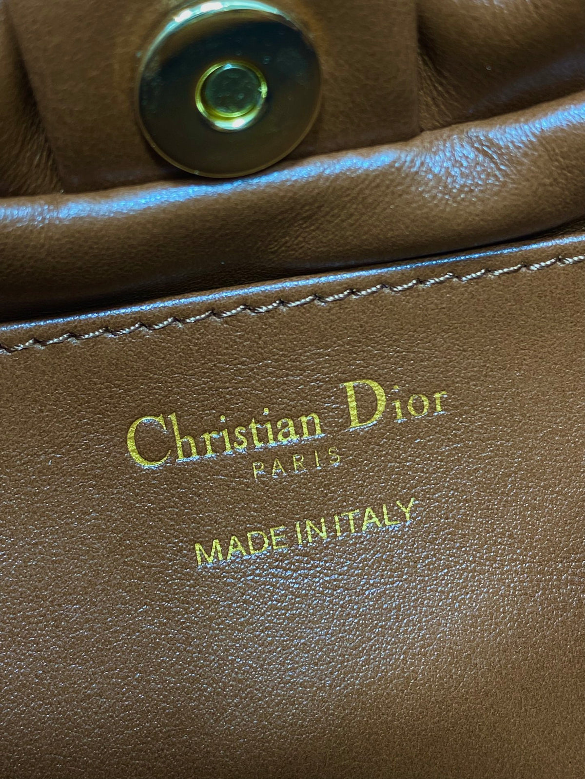 Сумка Dior зі шкіри ягняти — фото 9