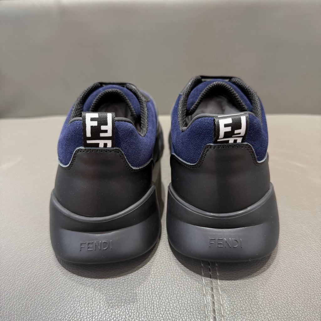 Шкіряні кросівки Fendi Monster