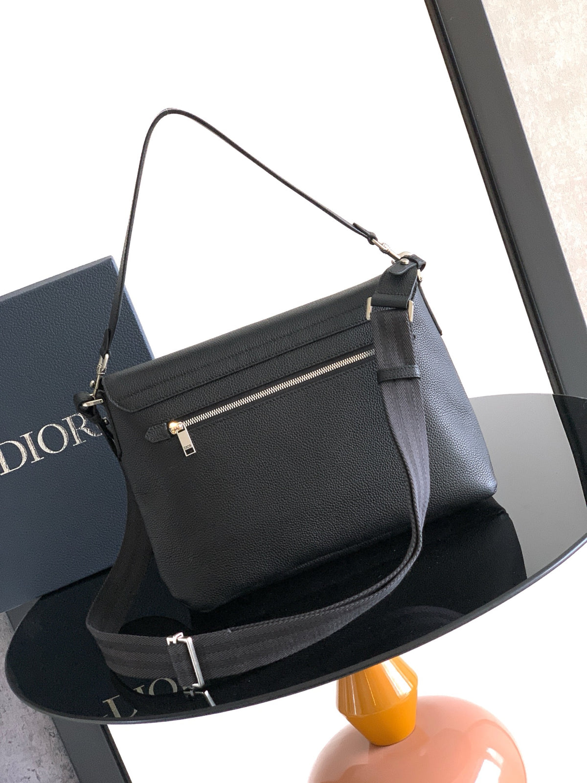 Сумка-месенджер Dior Icons з текстилю й натуральної шкіри — фото 3