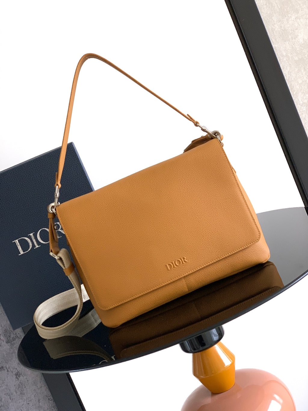 Сумка-месенджер Dior Icons з текстилю й натуральної шкіри — фото 1