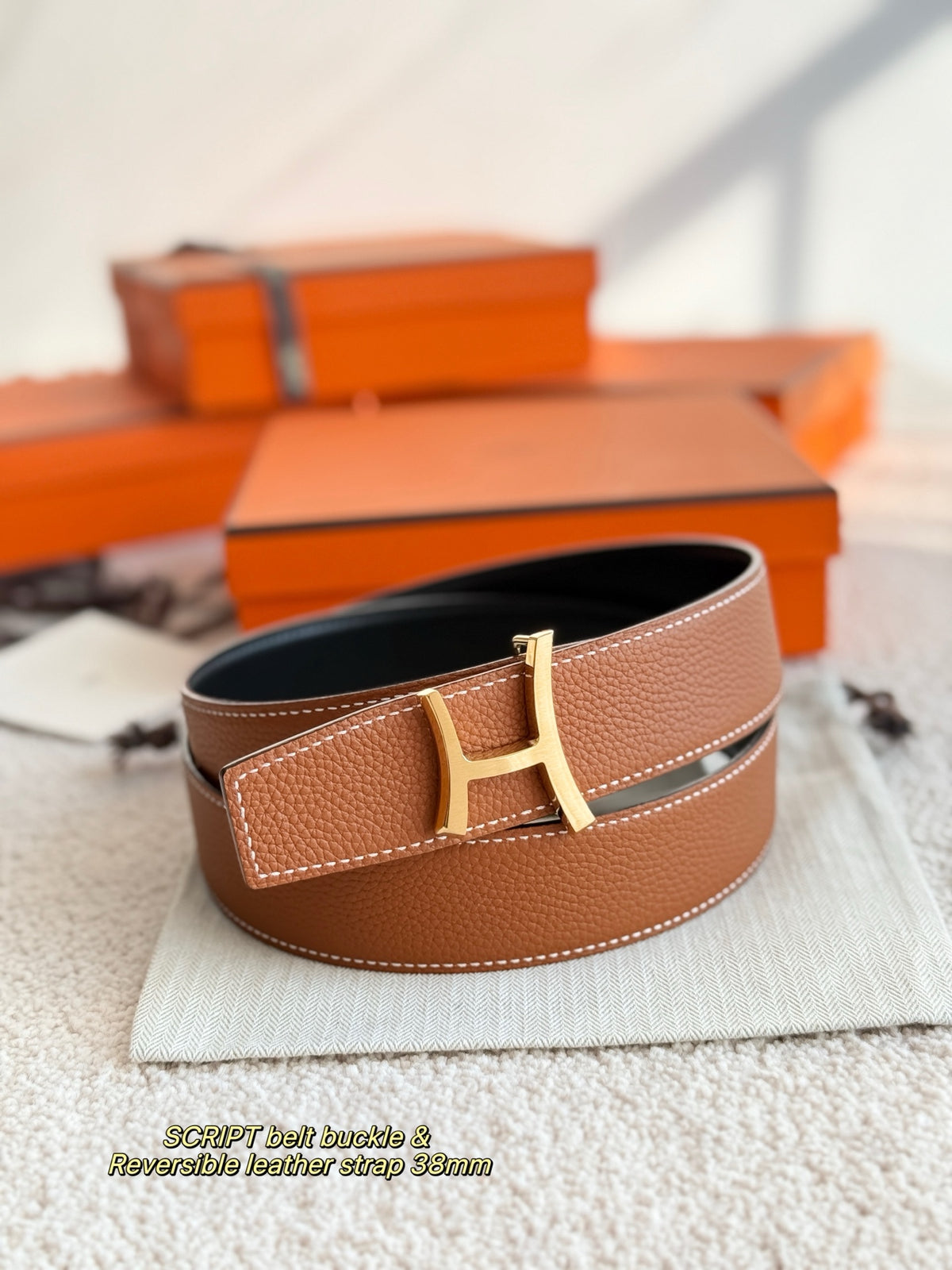 Ремінь Hermès зі шкіри Togo