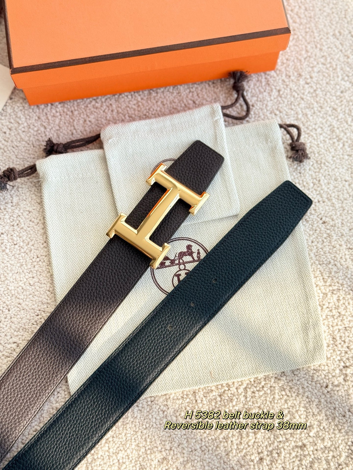 Ремінь Hermès зі шкіри Togo