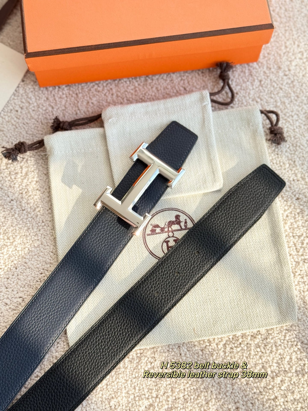 Ремінь Hermès зі шкіри Togo