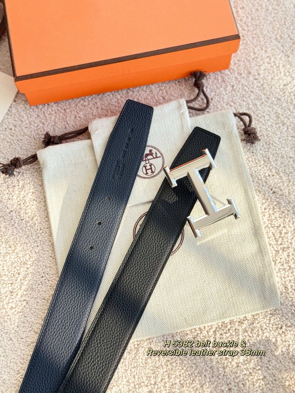 Ремінь Hermès зі шкіри Togo