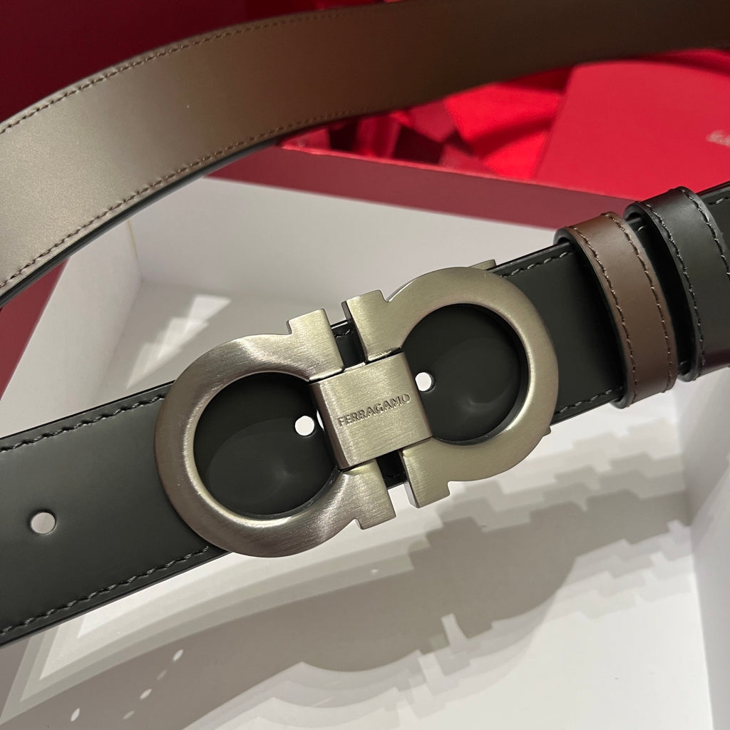 Ремінь Salvatore Ferragamo з натуральної телячої шкіри