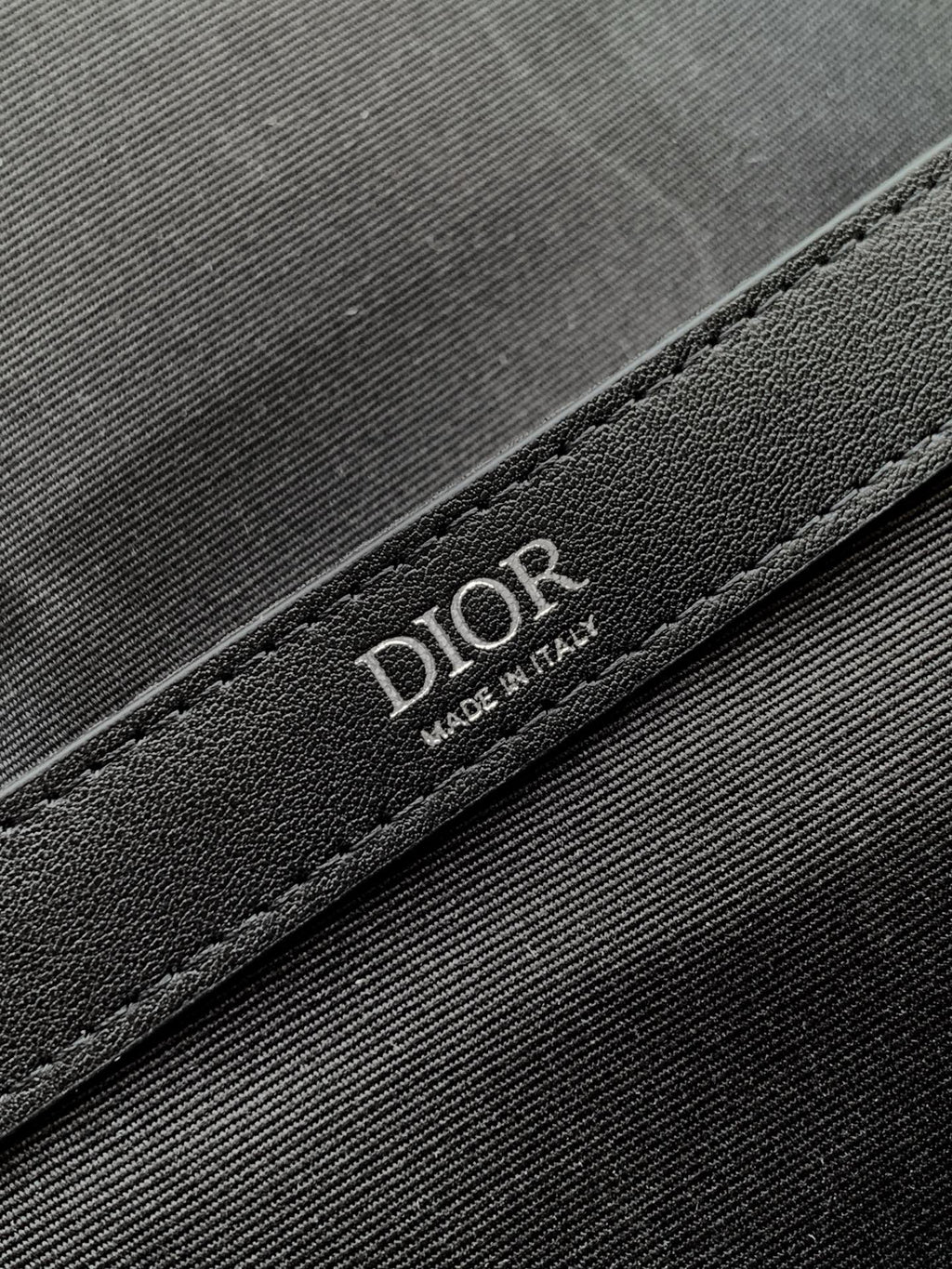 Сумка-месенджер Dior Trek з нейлону, чорна — фото 8