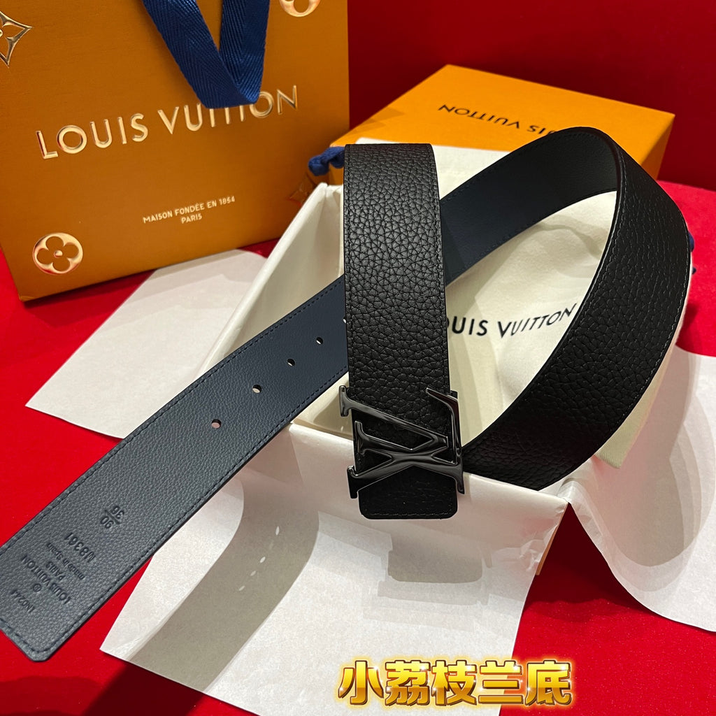 Ремінь Louis Vuitton з натуральної телячої шкіри