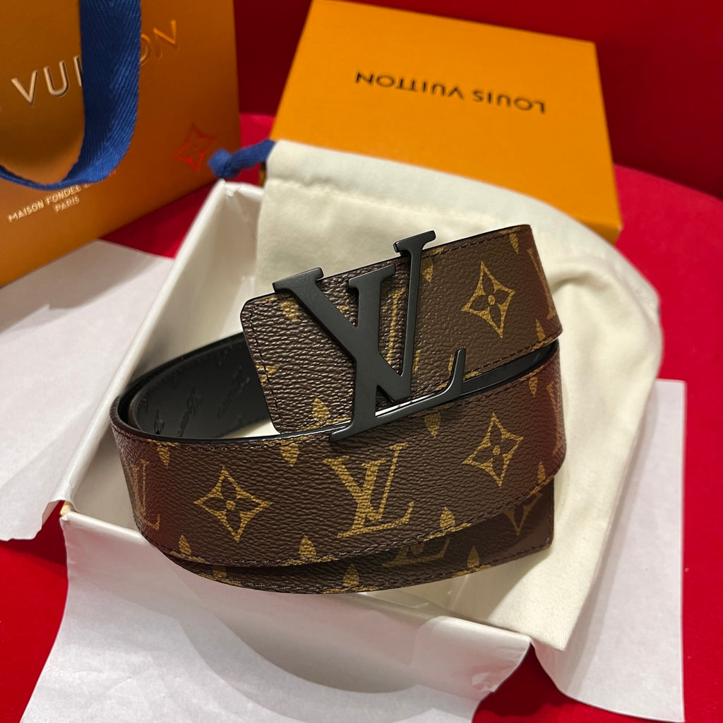 Ремінь Louis Vuitton з текстилю й натуральної шкіри — фото 4