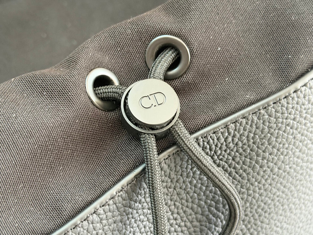 Рюкзак Dior Daily із зернистої натуральної шкіри, чорний — фото 7