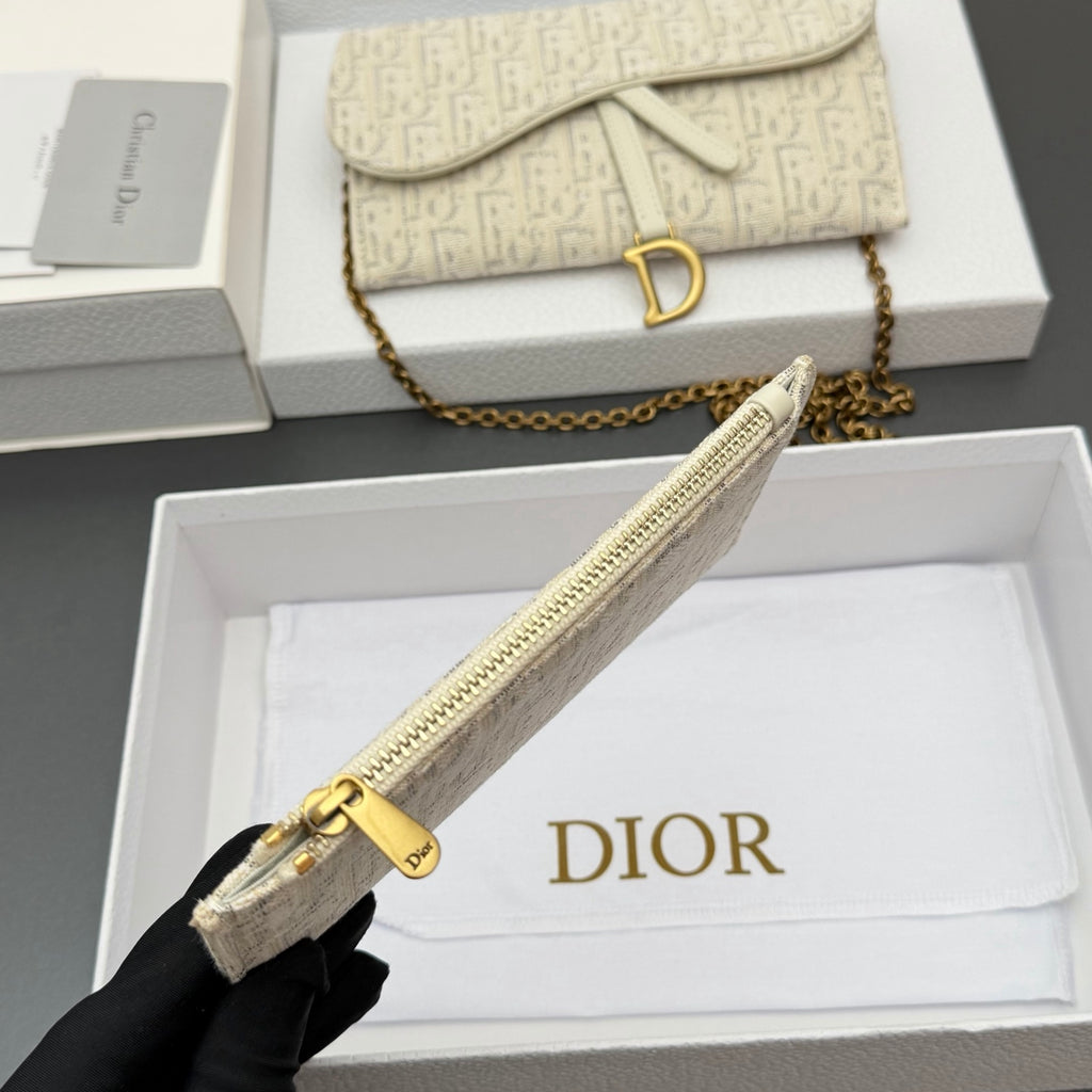Сумка через плече Dior Saddle з текстилю й натуральної шкіри — фото 9