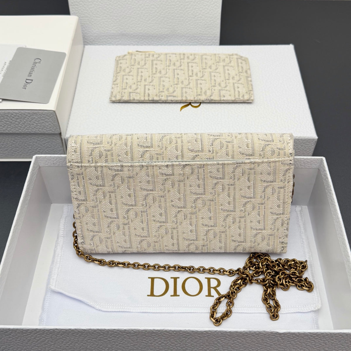Сумка через плече Dior Saddle з текстилю й натуральної шкіри — фото 3