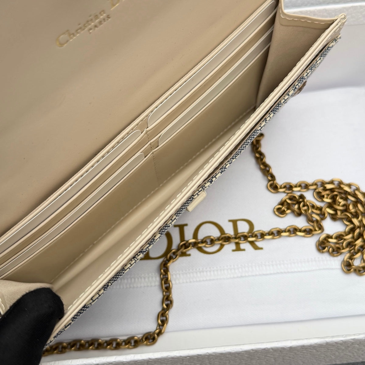 Сумка через плече Dior Saddle з текстилю й натуральної шкіри — фото 7