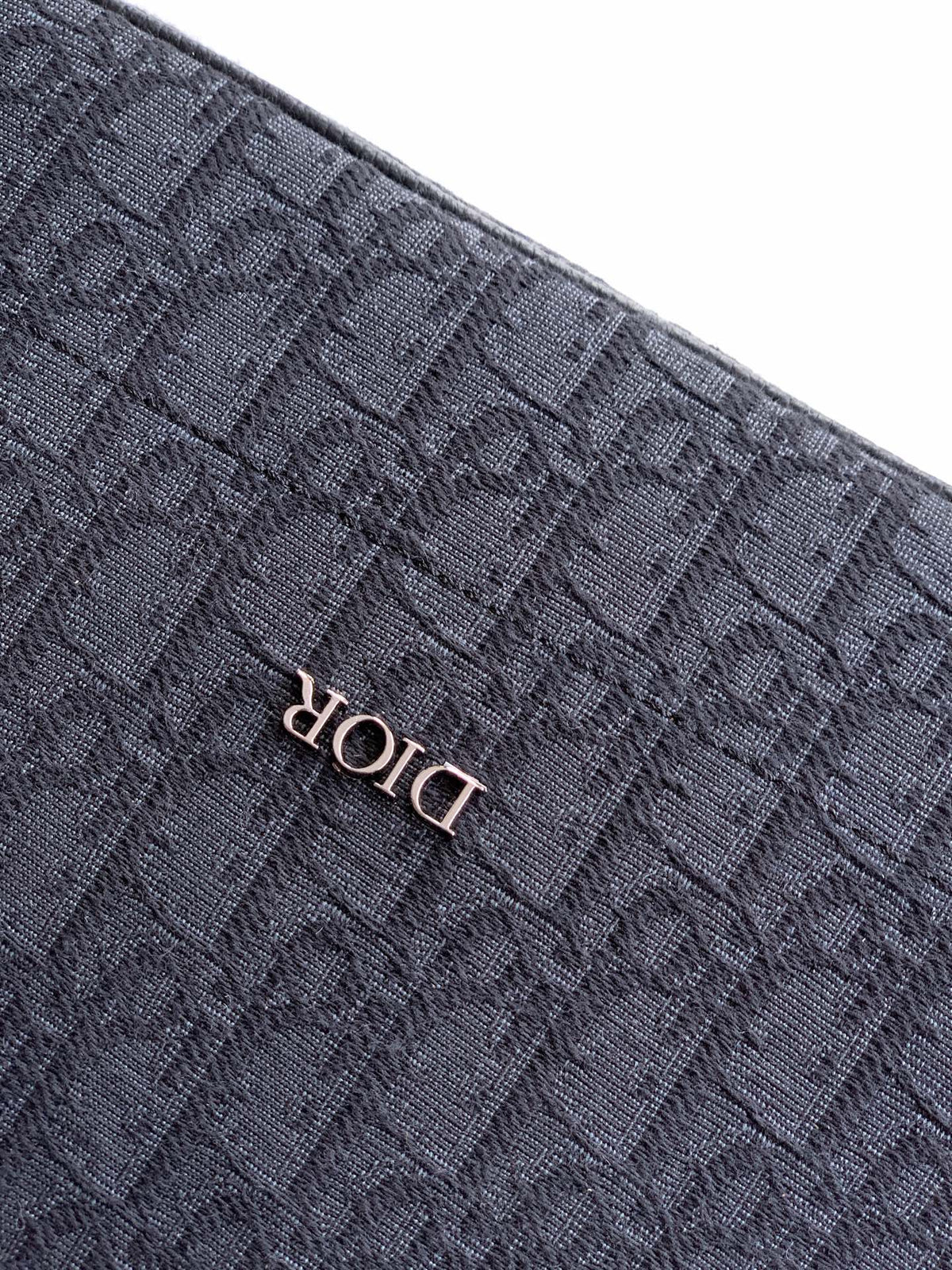 Сумка Dior Slider з текстилю й натуральної шкіри, чорна — фото 5