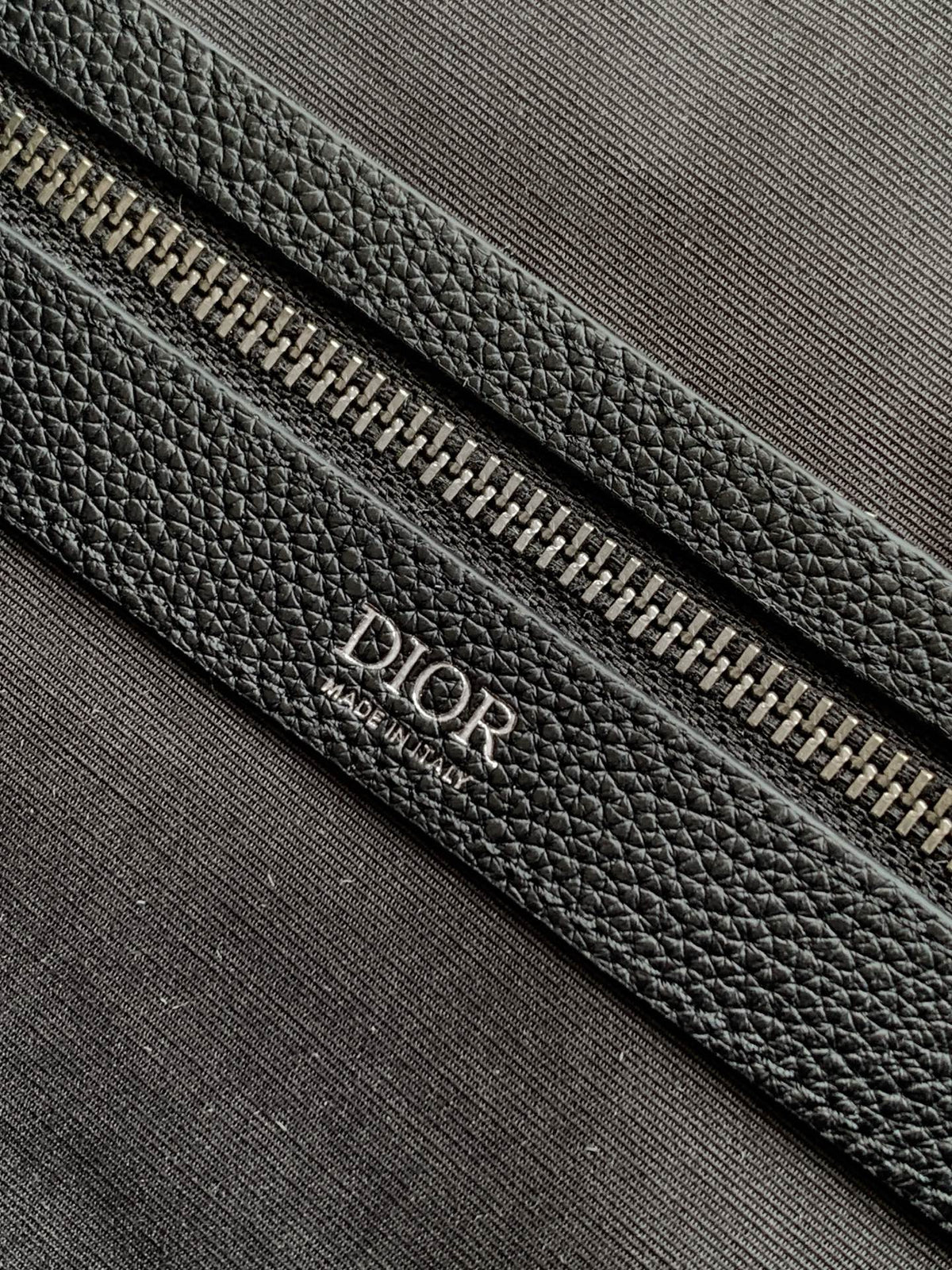 Сумка Dior Slider з текстилю й натуральної шкіри, чорна — фото 8