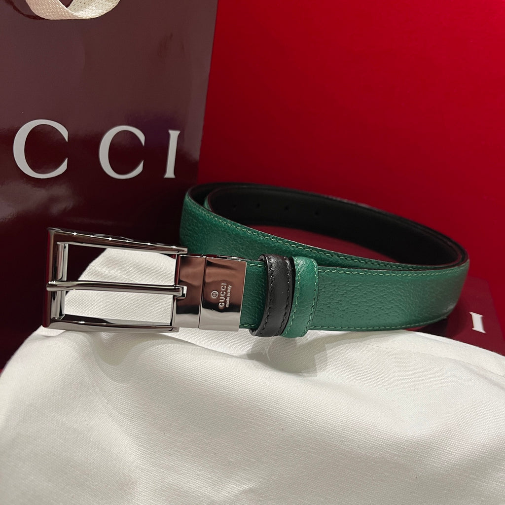Ремінь Gucci з натуральної свинячої шкіри — фото 5