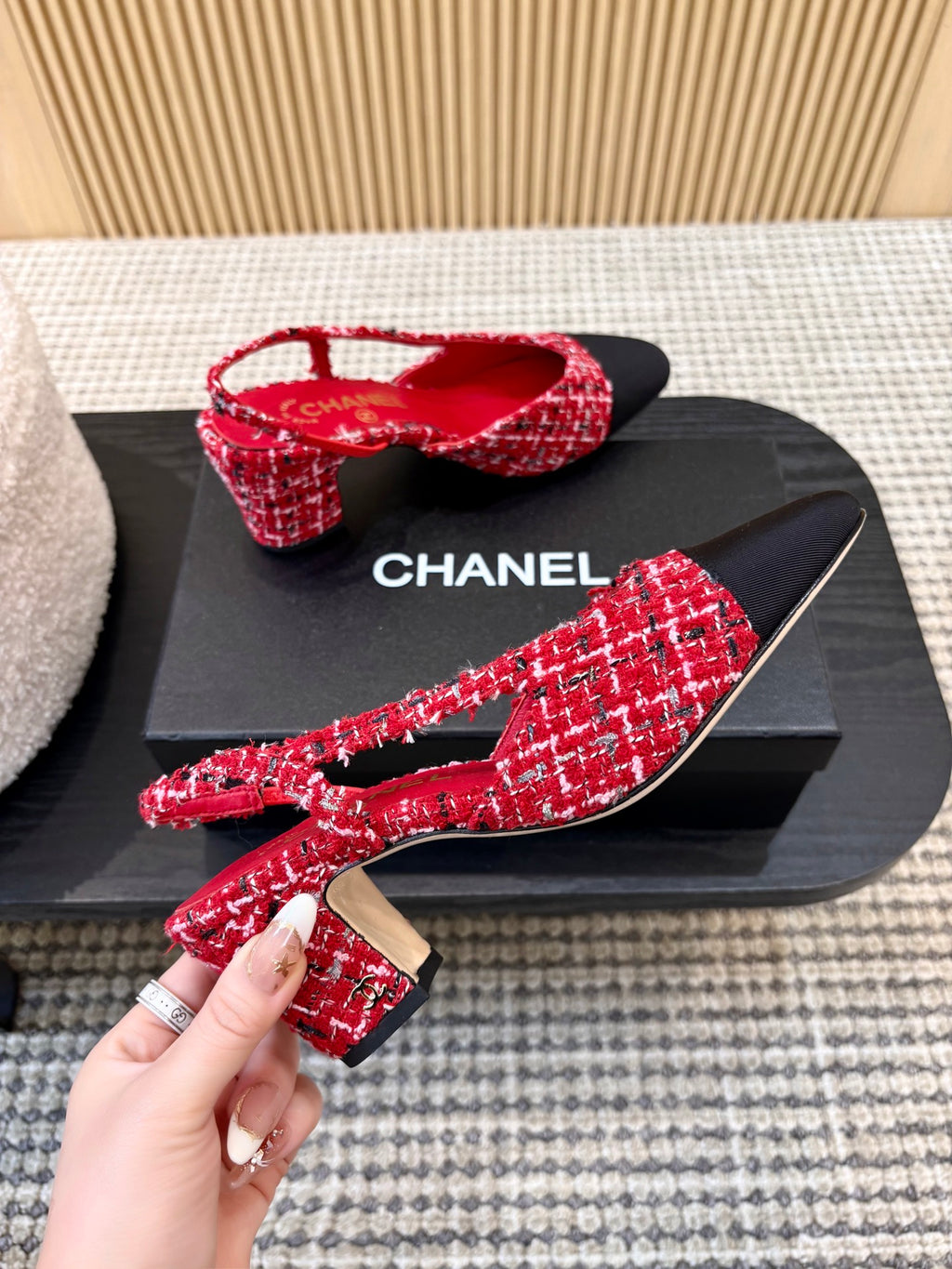 Жіночі зручні шкіряні сандалі Chanel Ballet