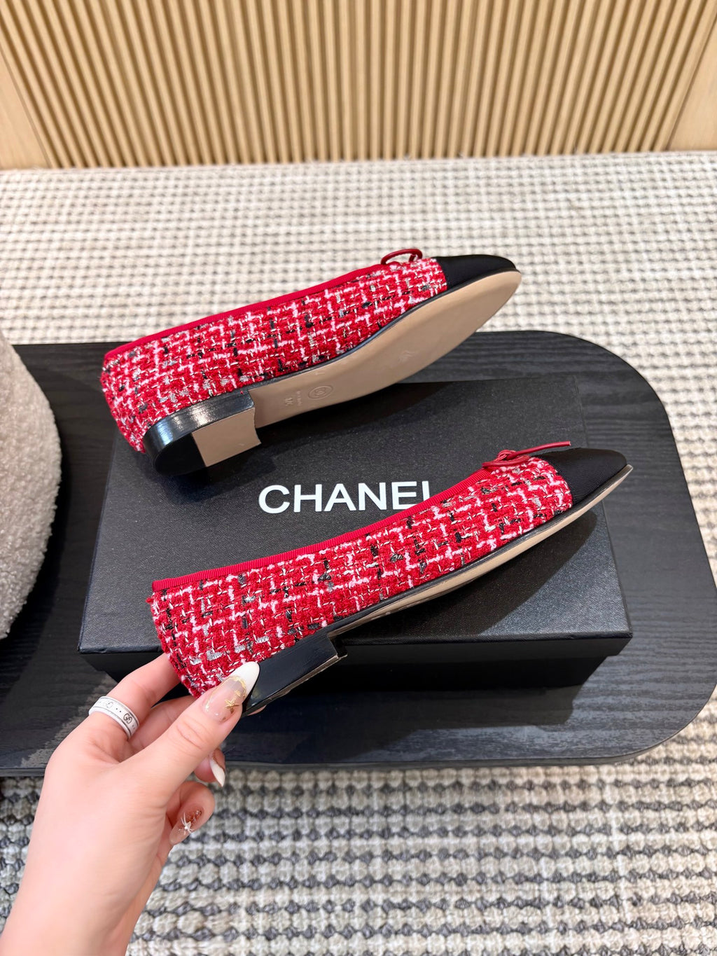 Жіночі зручні шкіряні сандалі Chanel Ballet