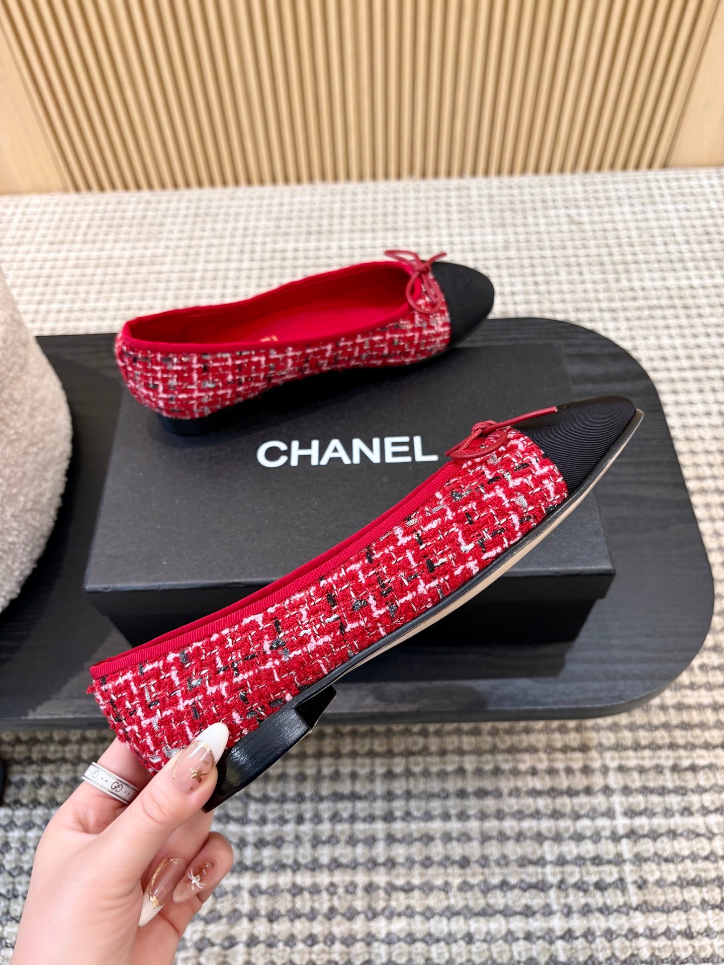 Жіночі зручні шкіряні сандалі Chanel Ballet
