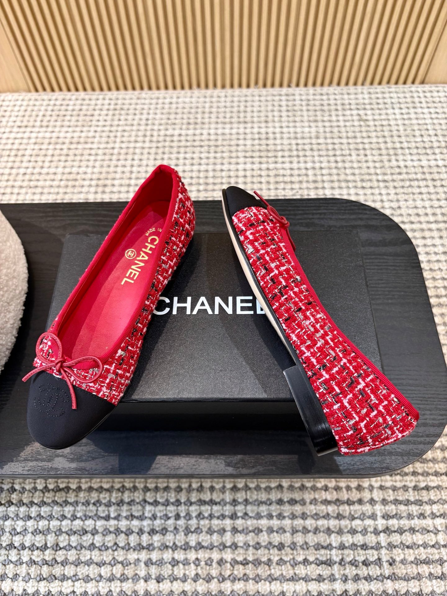 Жіночі зручні шкіряні сандалі Chanel Ballet