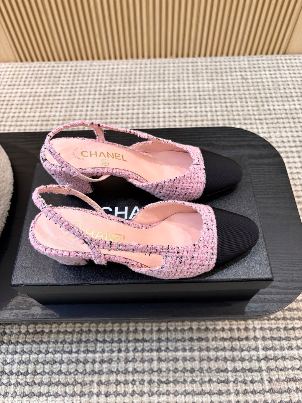 Жіночі зручні шкіряні сандалі Chanel Ballet