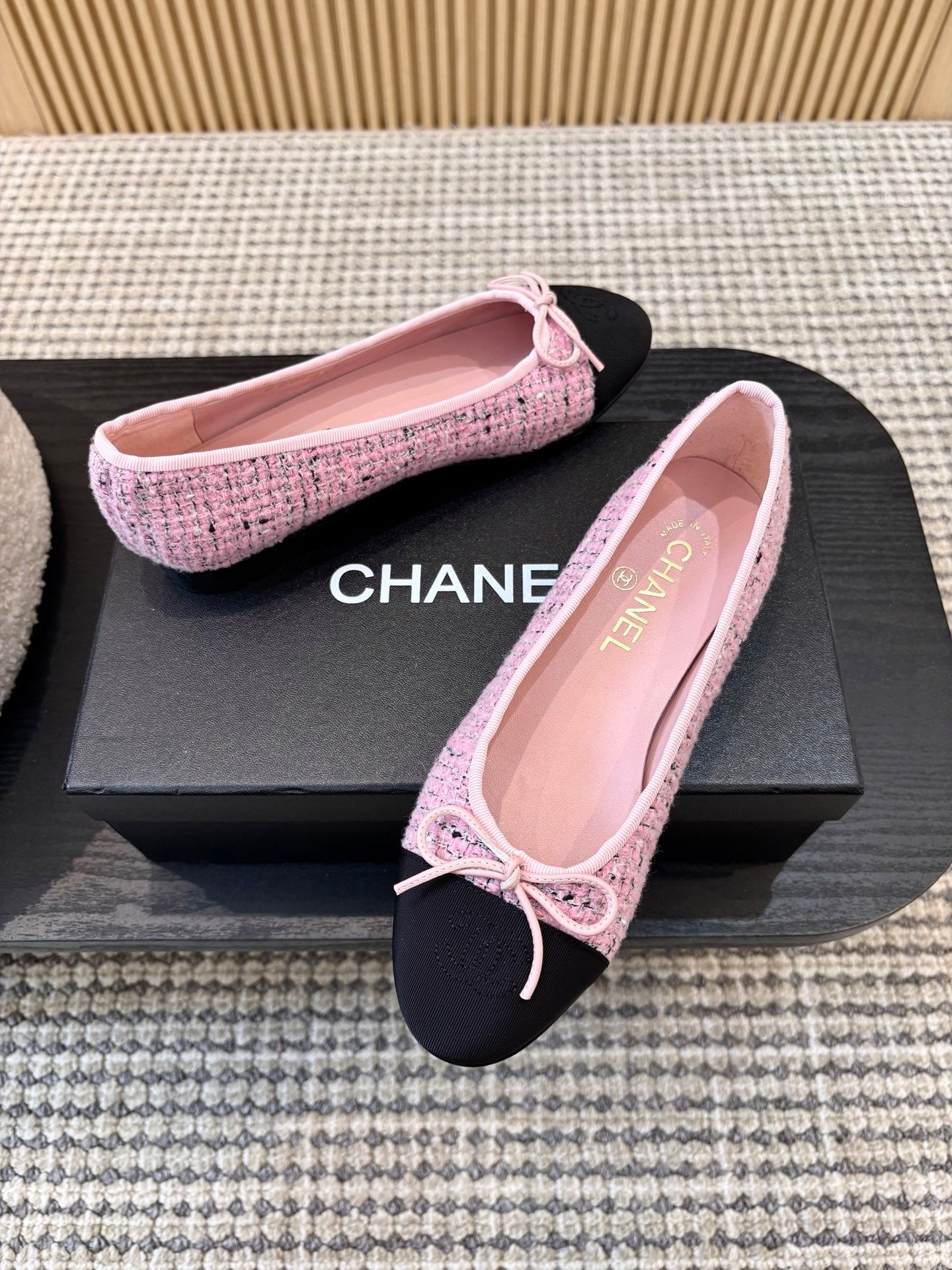 Жіночі зручні шкіряні сандалі Chanel Ballet