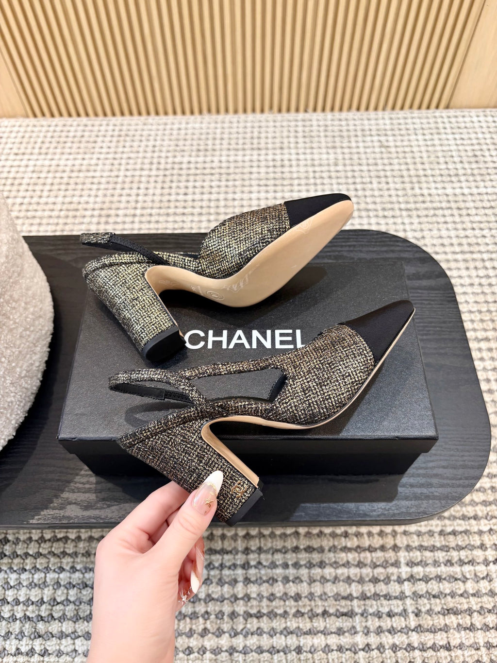 Жіночі зручні шкіряні сандалі Chanel Ballet