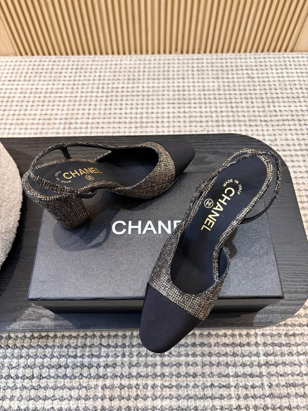 Жіночі зручні шкіряні сандалі Chanel Ballet