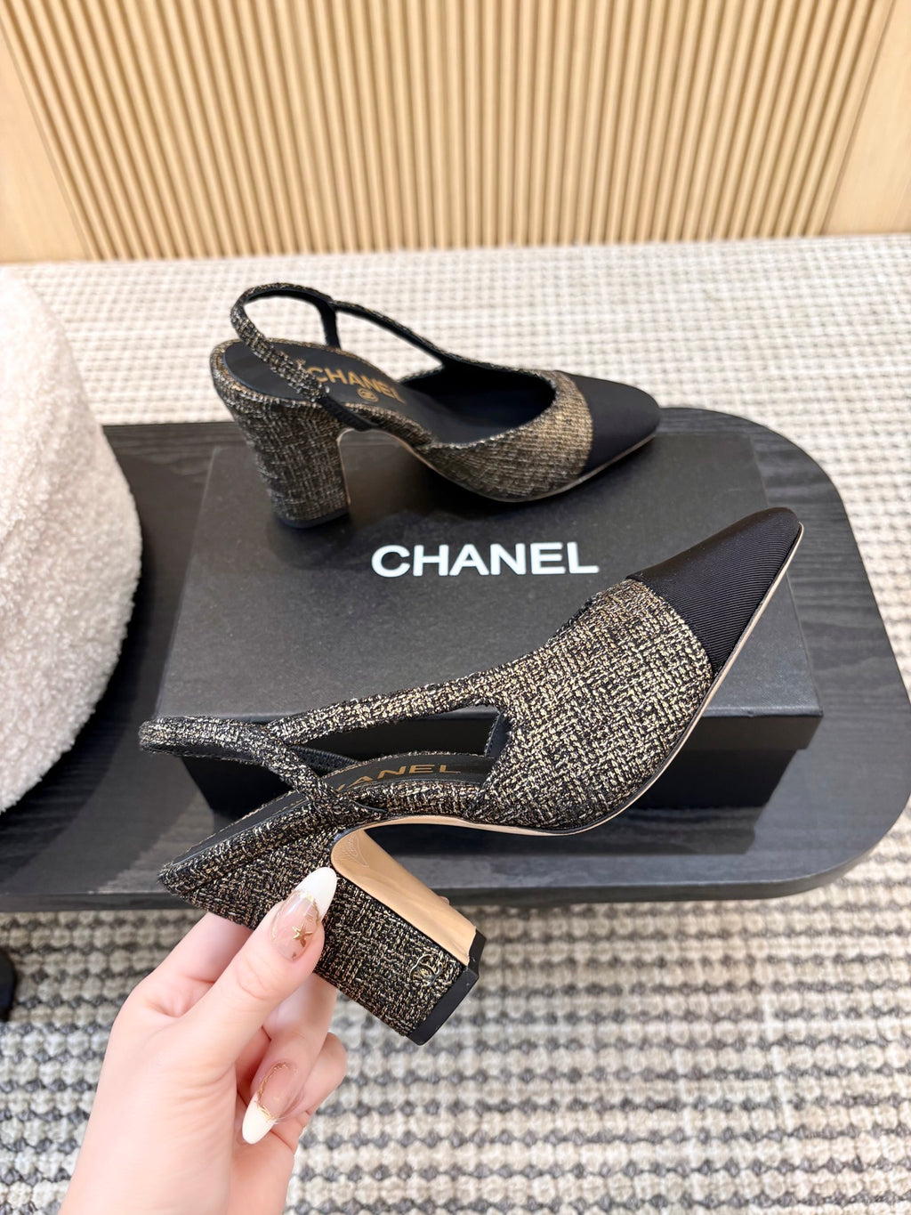 Жіночі зручні шкіряні сандалі Chanel Ballet