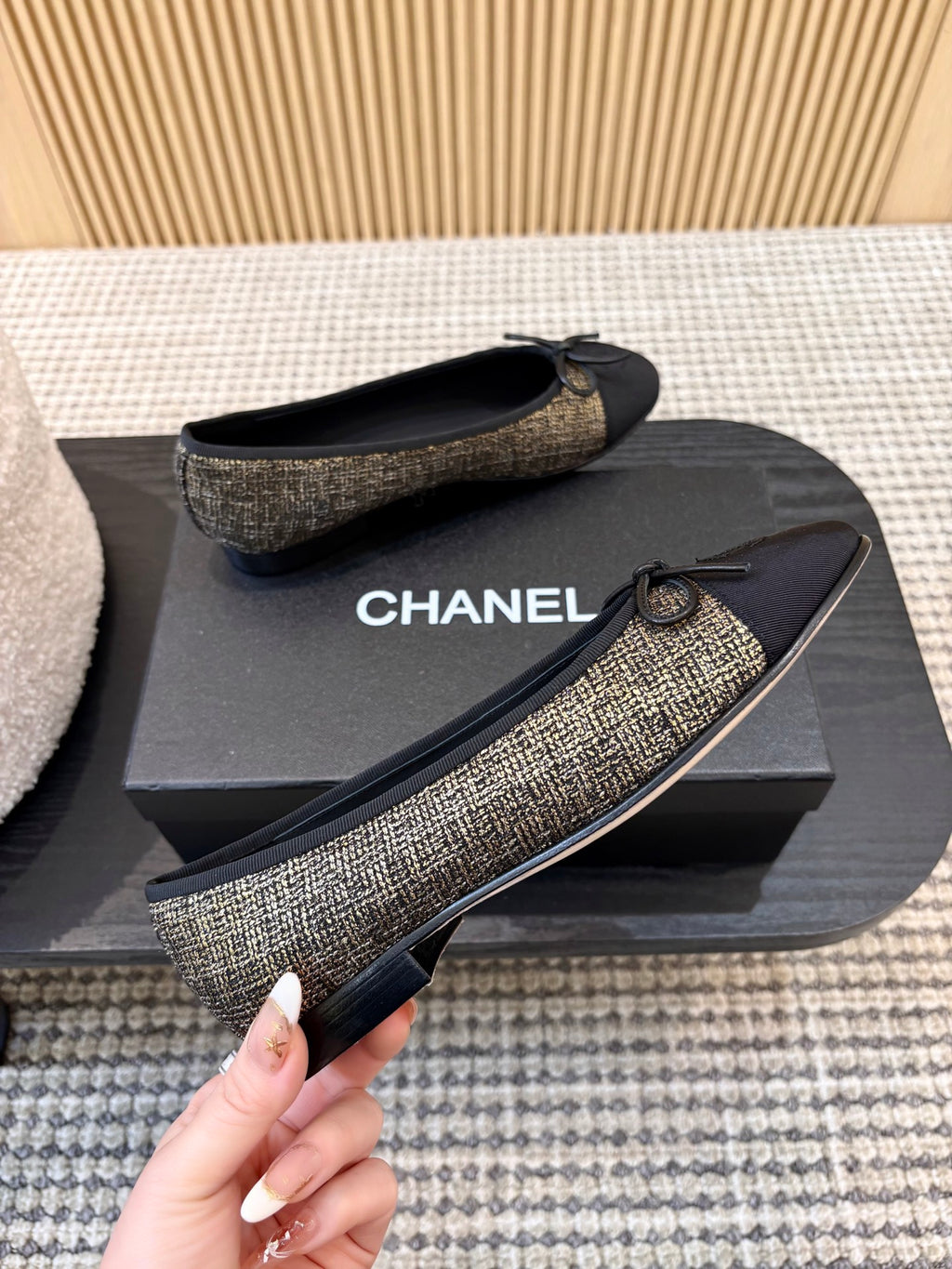 Жіночі зручні шкіряні сандалі Chanel Ballet
