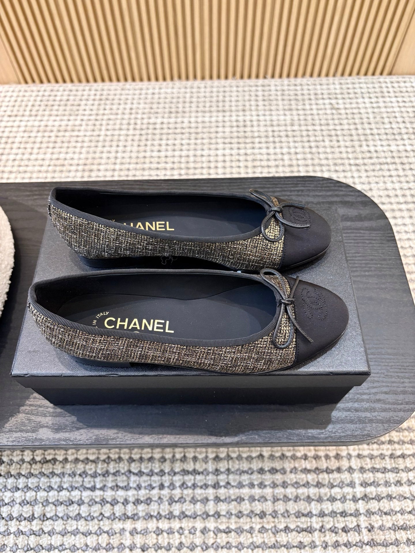 Жіночі зручні шкіряні сандалі Chanel Ballet