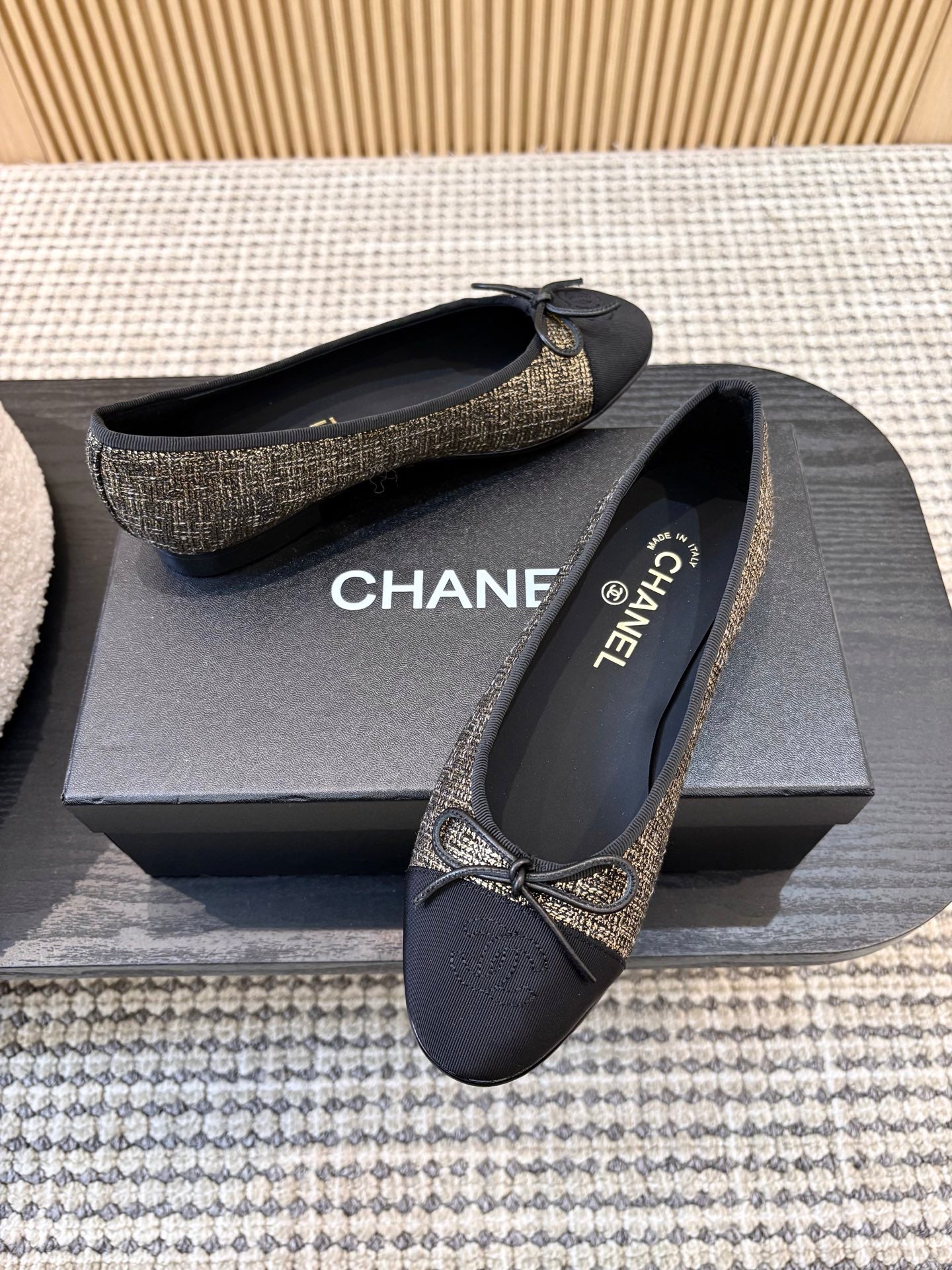 Жіночі зручні шкіряні сандалі Chanel Ballet