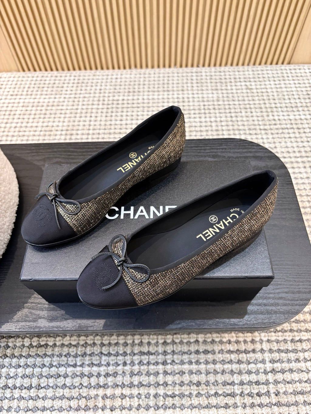 Жіночі зручні шкіряні сандалі Chanel Ballet
