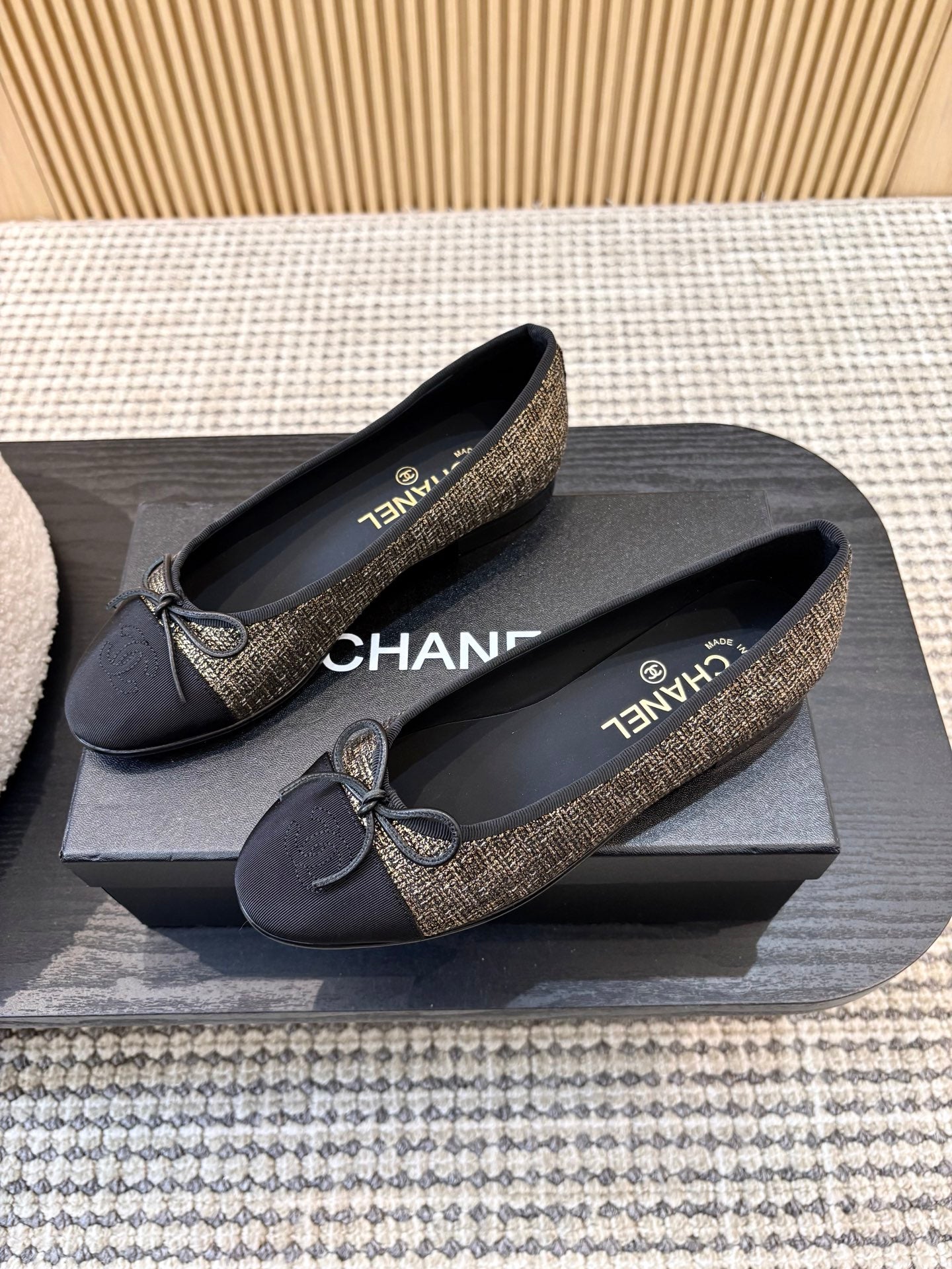 Жіночі зручні шкіряні сандалі Chanel Ballet
