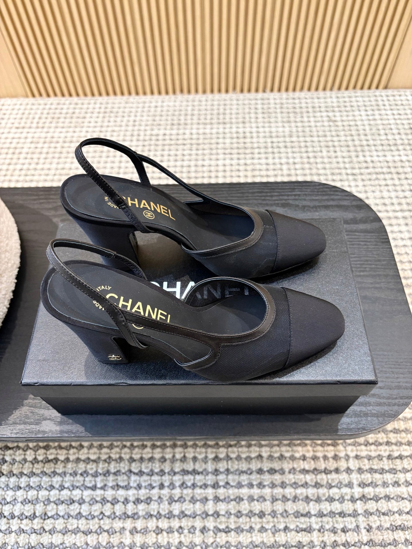 Жіночі зручні шкіряні сандалі Chanel Ballet