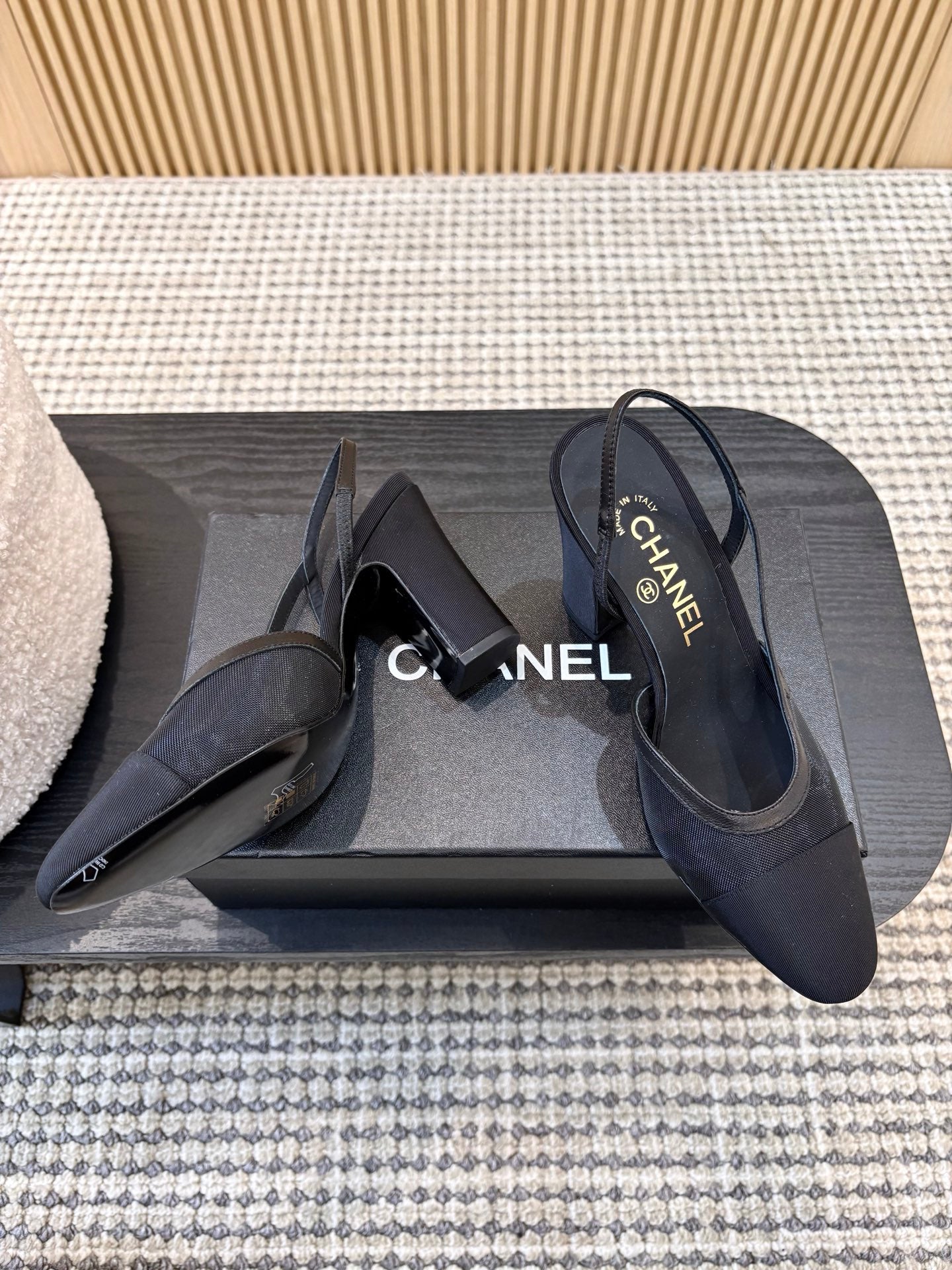 Жіночі зручні шкіряні сандалі Chanel Ballet