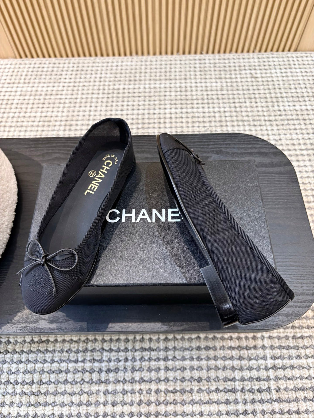 Жіночі зручні шкіряні сандалі Chanel Ballet