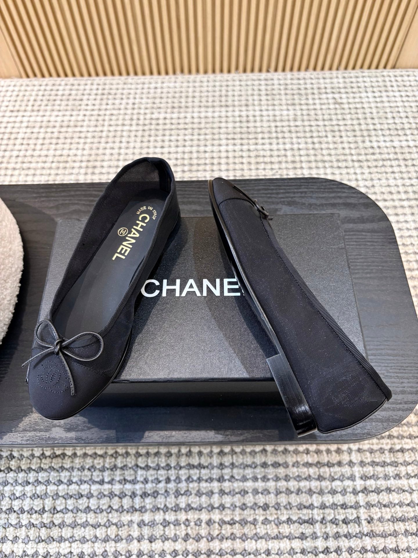 Жіночі зручні шкіряні сандалі Chanel Ballet