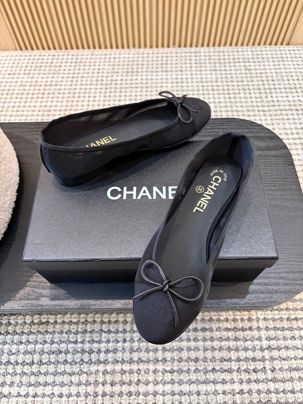 Жіночі зручні шкіряні сандалі Chanel Ballet