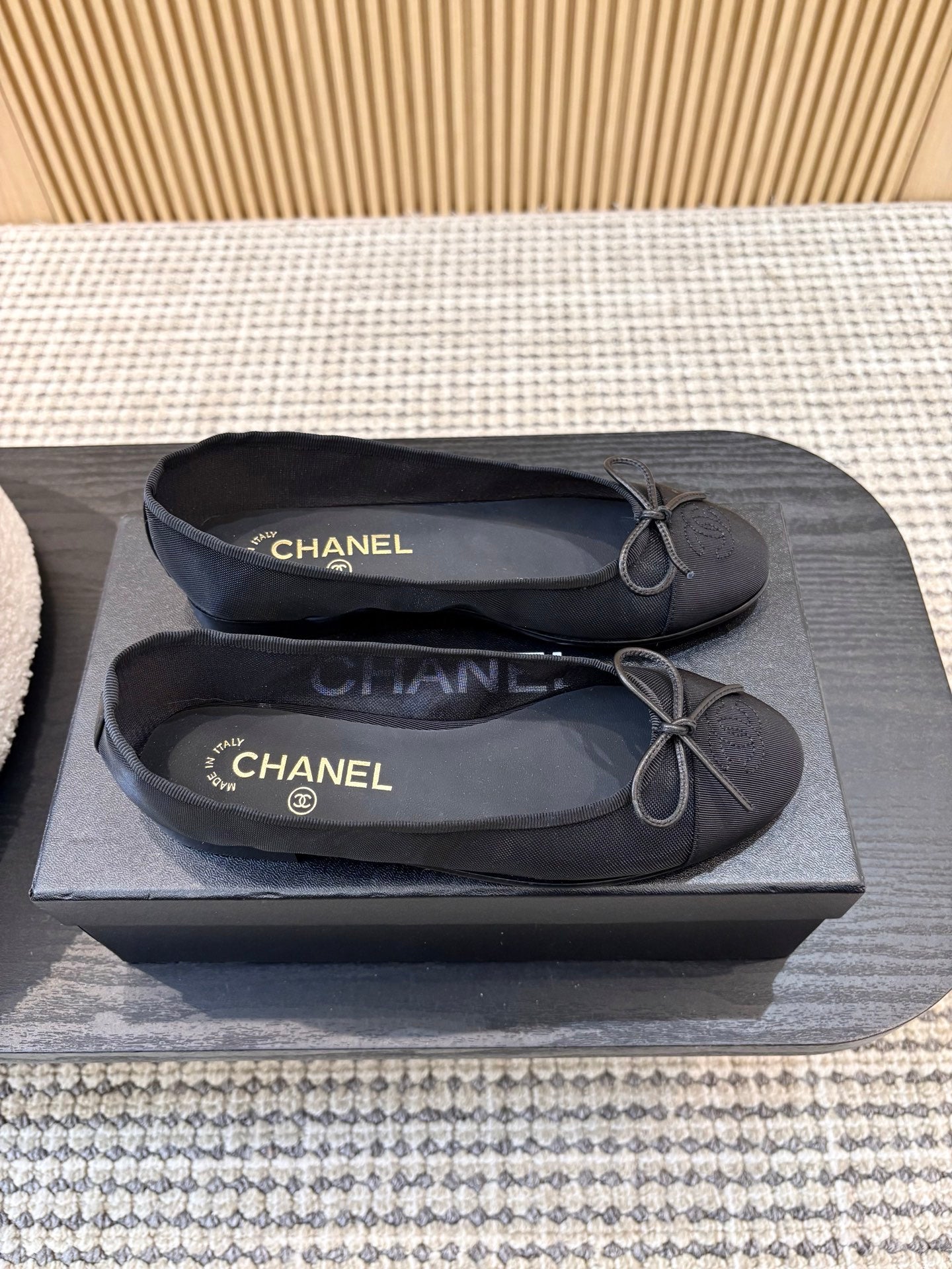 Жіночі зручні шкіряні сандалі Chanel Ballet