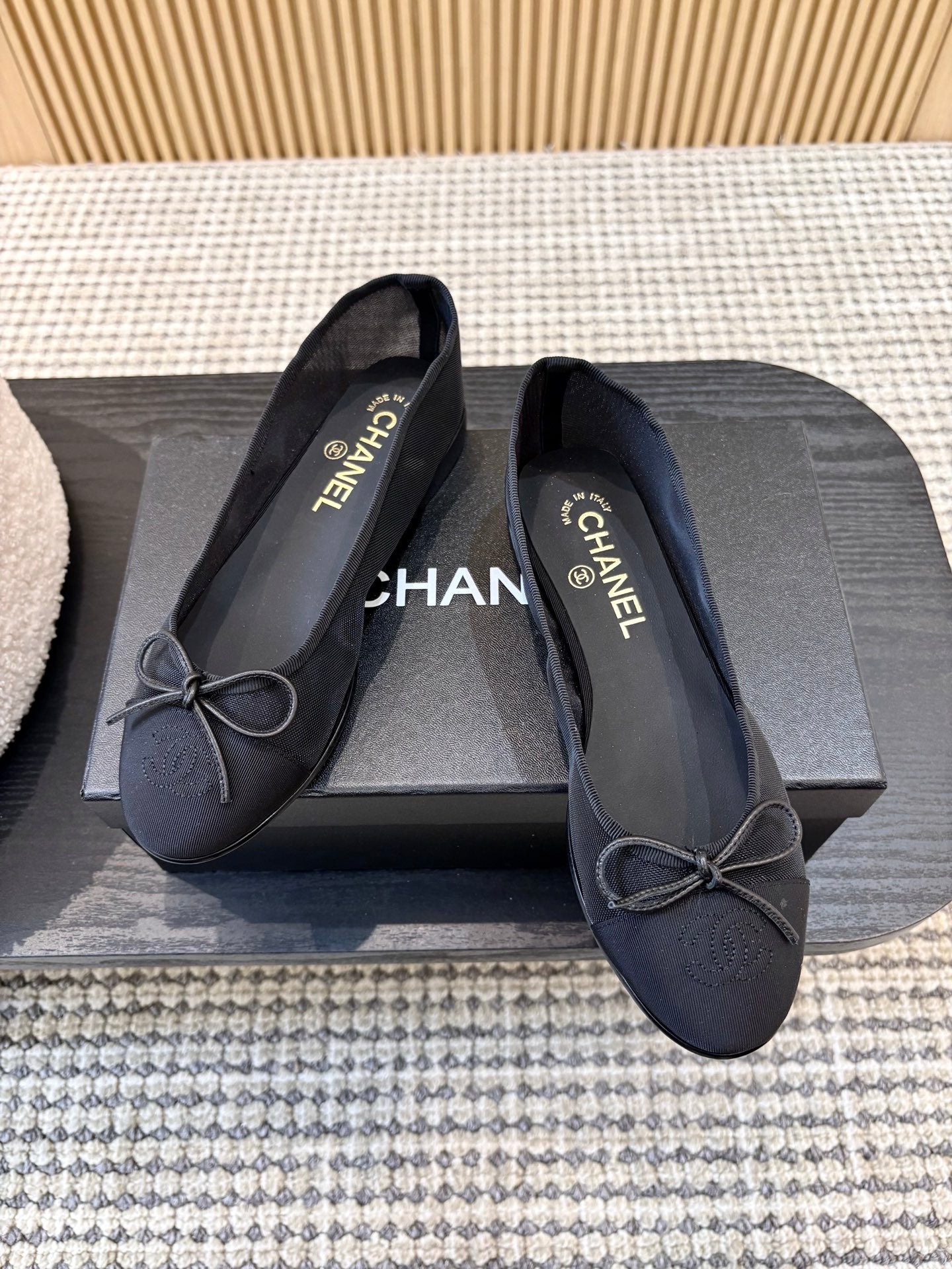 Жіночі зручні шкіряні сандалі Chanel Ballet