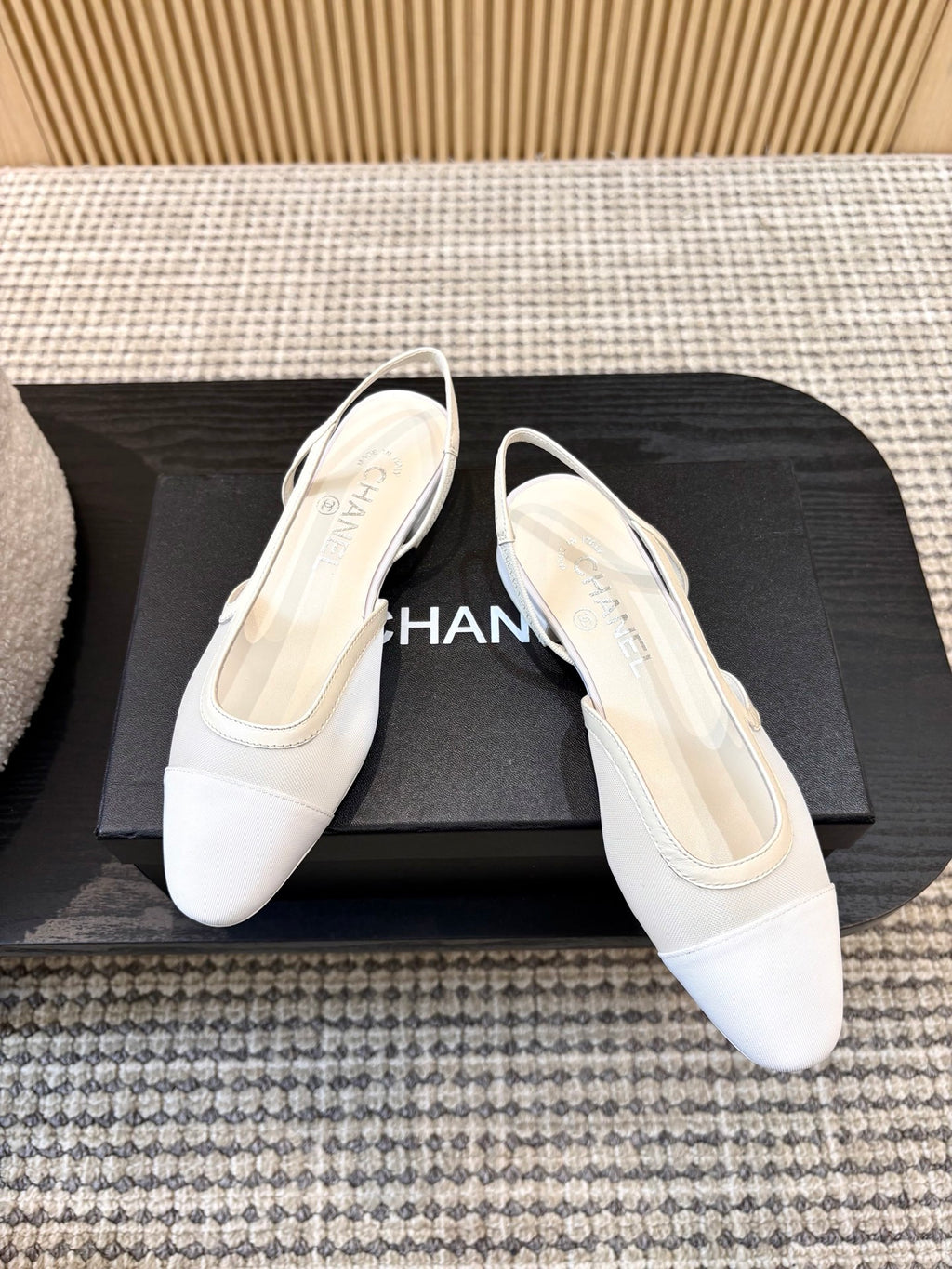 Жіночі зручні шкіряні сандалі Chanel Ballet