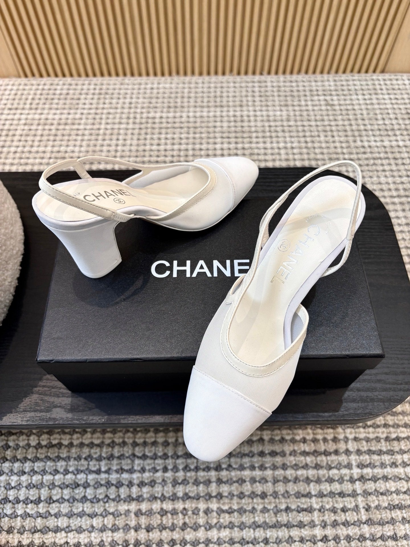 Жіночі зручні шкіряні сандалі Chanel Ballet
