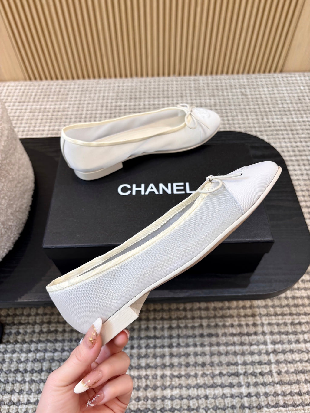 Жіночі зручні шкіряні сандалі Chanel Ballet