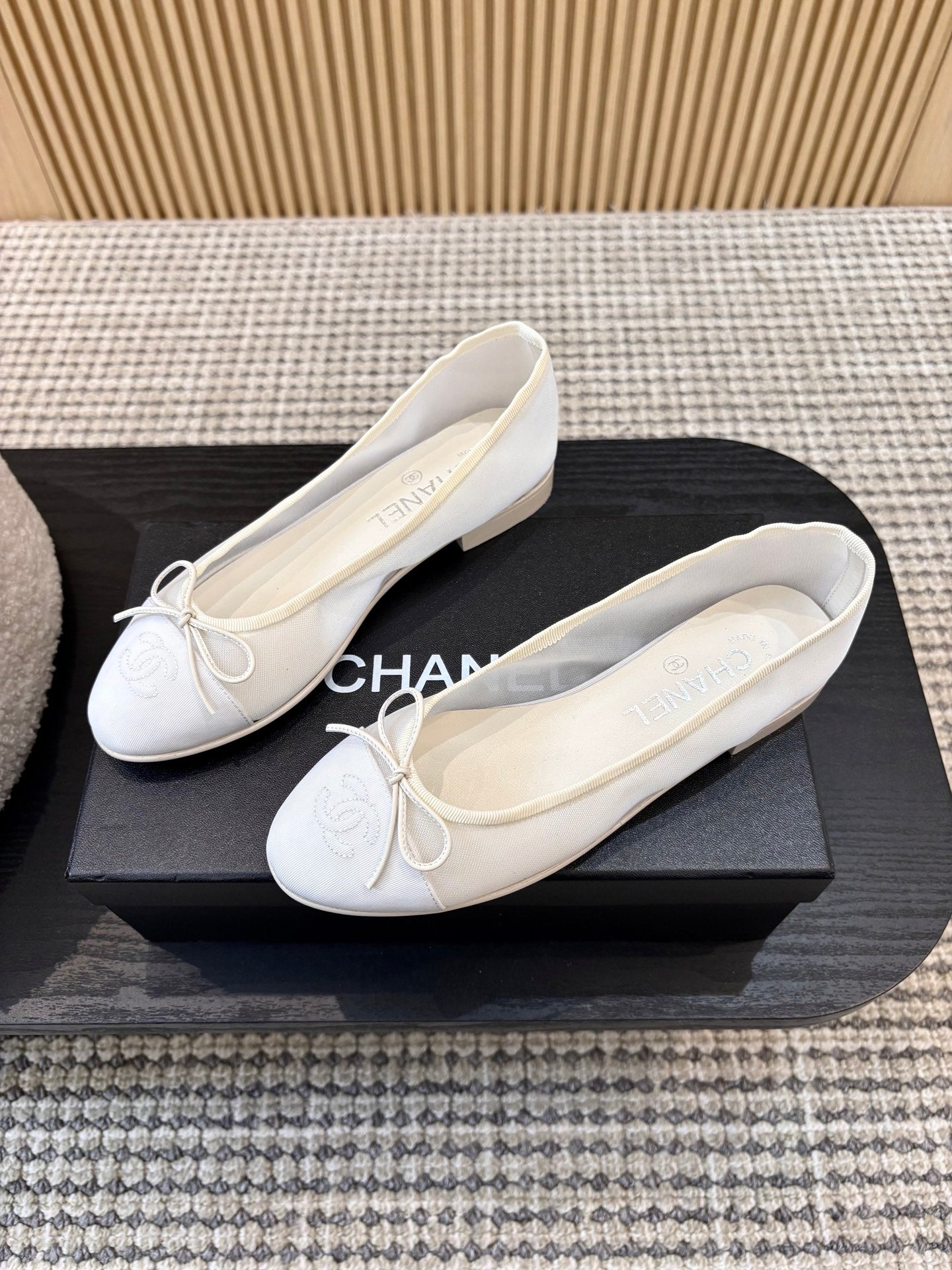 Жіночі зручні шкіряні сандалі Chanel Ballet
