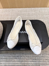 Жіночі зручні шкіряні сандалі Chanel Ballet