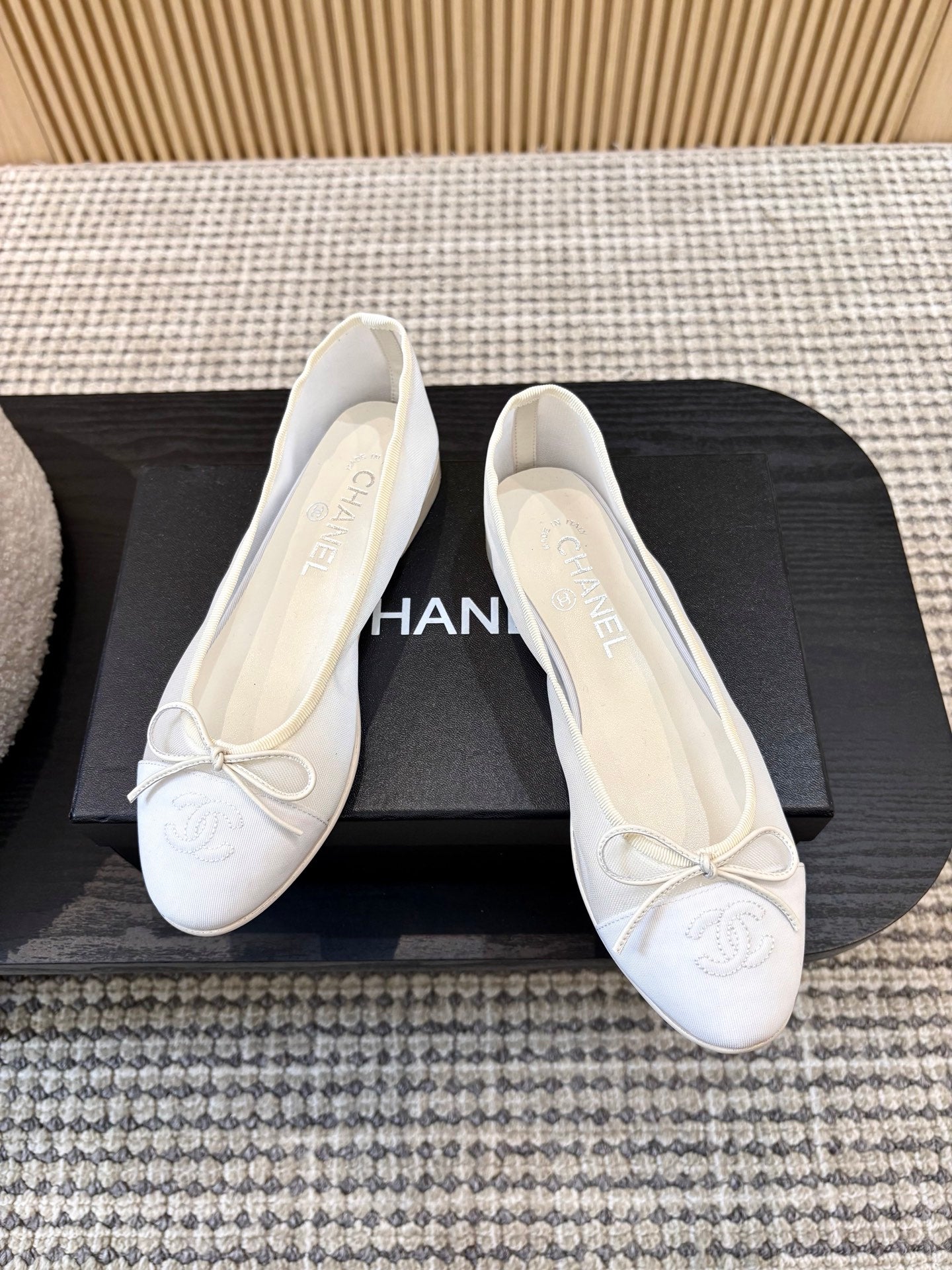 Жіночі зручні шкіряні сандалі Chanel Ballet