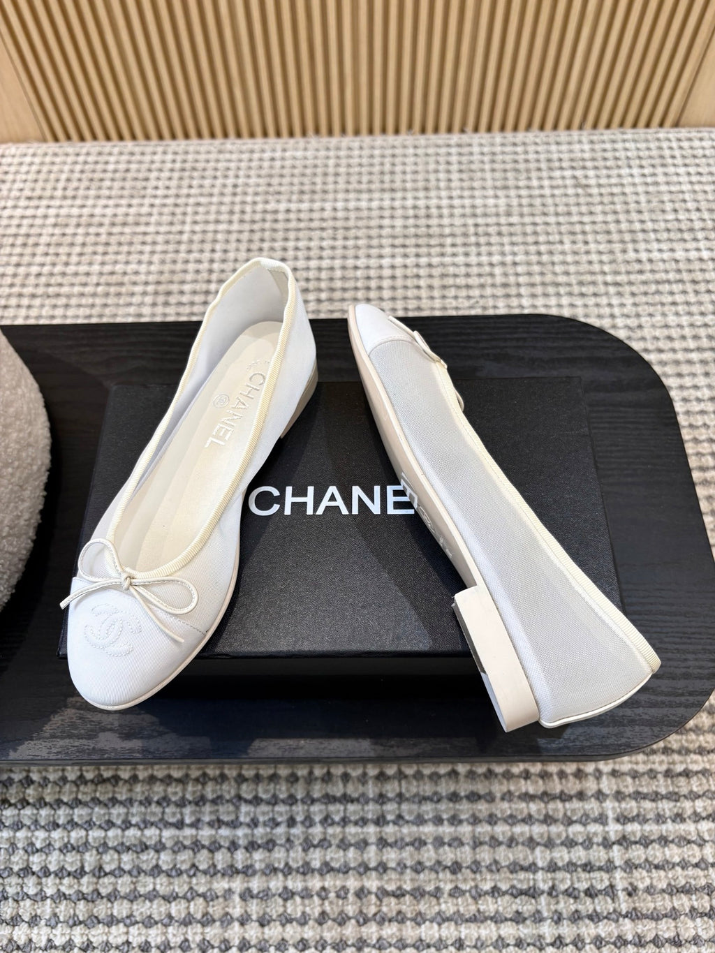 Жіночі зручні шкіряні сандалі Chanel Ballet