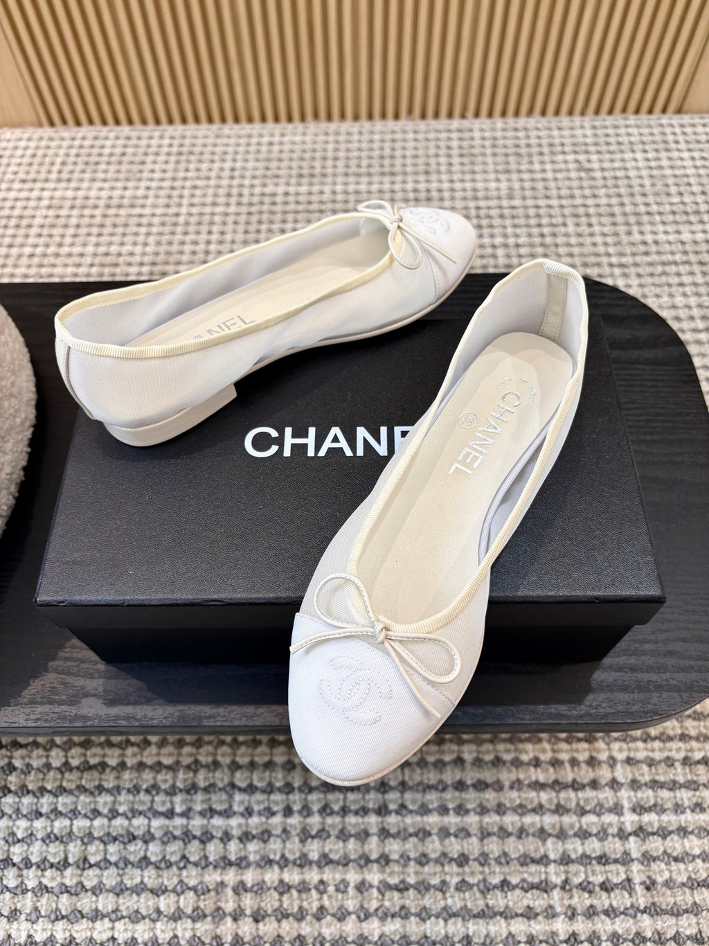 Жіночі зручні шкіряні сандалі Chanel Ballet